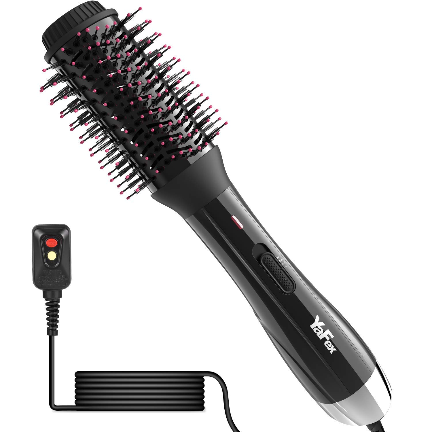Hair Dryer Brush, YaFex One Step Hair Dryer & Volumizer Ionic Blow Dryer Brush Styler, Hot Air Brush for Straightening, Curling