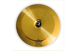 ULUOBO China Cymbal, 16 inches Practice China Cymbal (Gold)