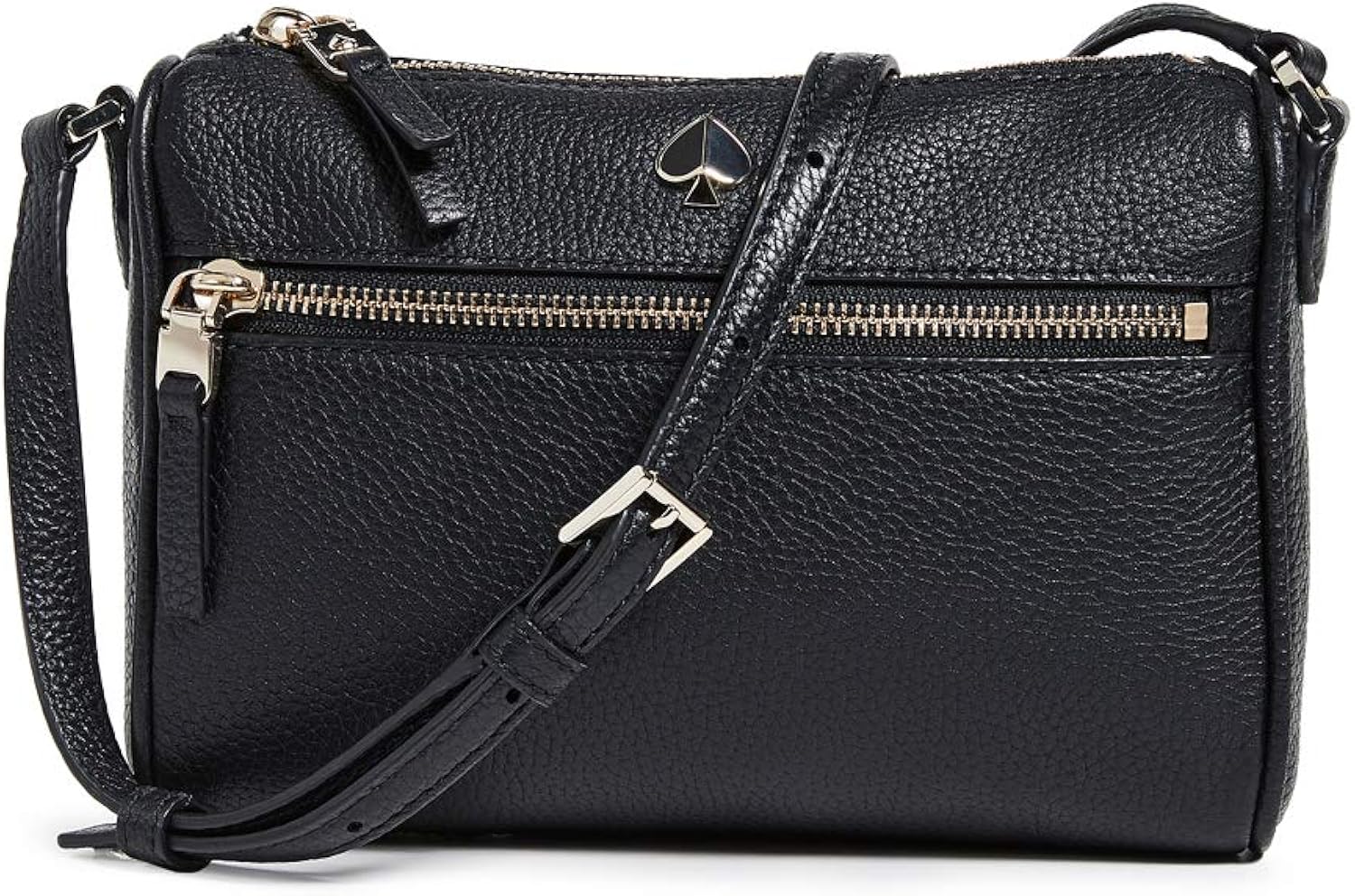 polly pebble leather crossbody
