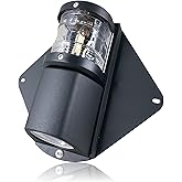 Pactrade Marine Waterproof LED Combo Masthead And Deck Light Vertical Mount For Sailboat Boats Up To 12M, G4 Type Bulb and LED Type