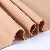 Brown Felt Sheets, Soft Felt Fabric Sheets for Crafts 36" X 36" Sewing Patchwork Material Large Craft Felts Roll Fabric by The Yard 1.4mm Thick Woven for Art DIY Sewing Crafts Project Decoration