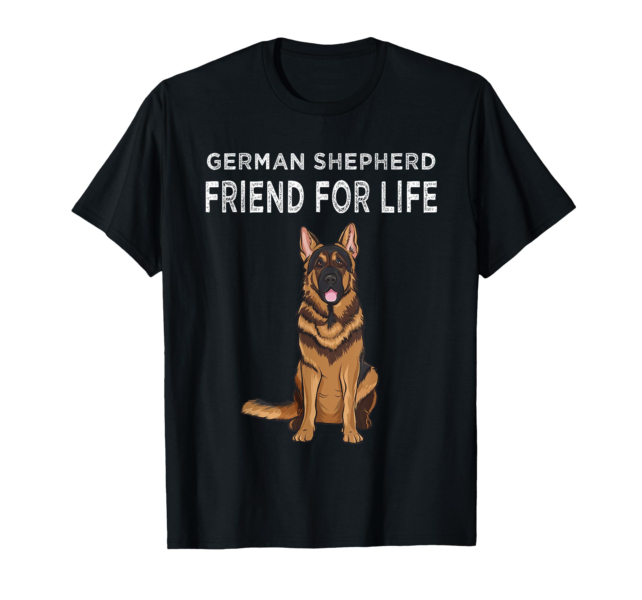 German Shepherd Friend for Life Dog Friendship T-Shirt