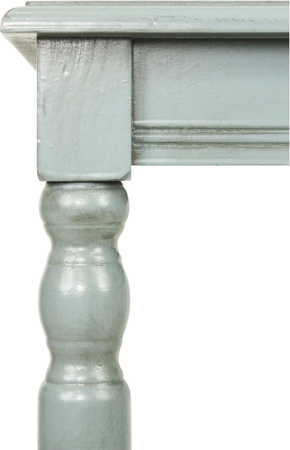 Décor Therapy Blue Simplify End Table Oak: Furniture & Decor