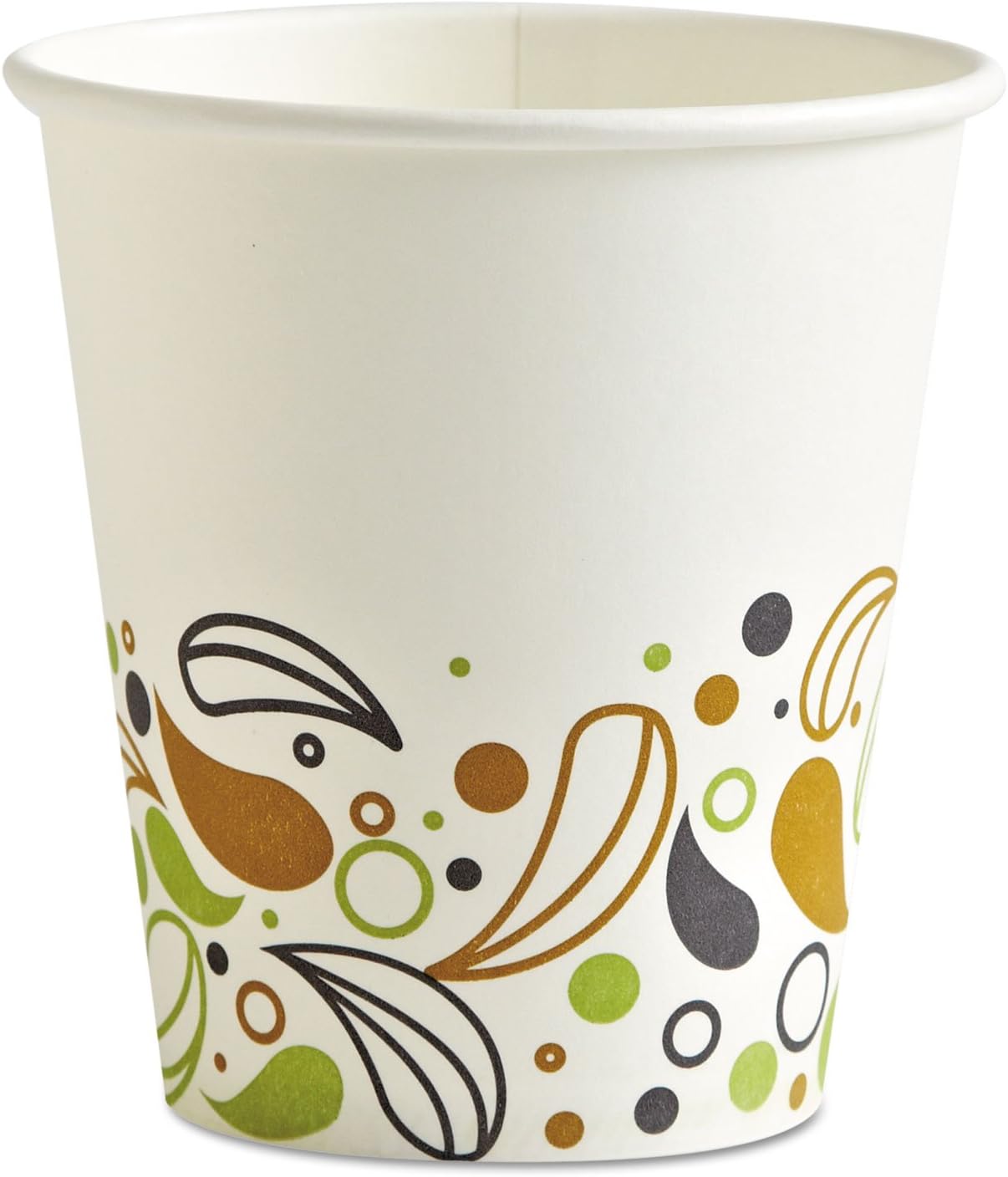 Boardwalk BWKDEER10HCUP 10 oz. Deerfield Printed Paper Hot Cups (50 Cups/Sleeve, 20 Sleeves/Carton)