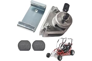 HXGXKBQ Go Kart Mechanical Disc Brake Caliper & Bracket Kit for 9598 9597 Yerf-Dog Murray Carter ASW Bristers Thunder Airheart MB-1 Predator 212cc 196cc 6.5hp GX160 Go Cart Parts