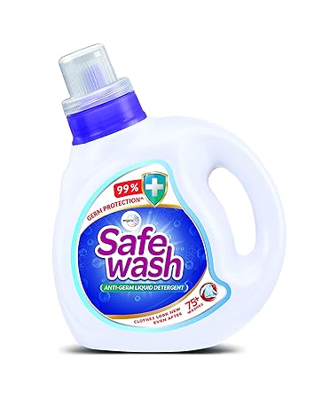 Safewash Anti Germ Liquid Detergent by Wipro, 1L