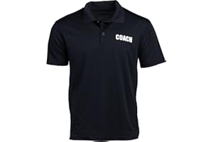 ANN ARBOR T-SHIRT CO. Coach | Coaching Polo Shirt - Royal Blue, Red, Green, Navy, Black Performance Men Women Collared Shirt