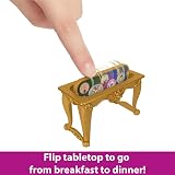 Mattel Disney Princess Belle Storytime Stackers Doll House Playset view 5