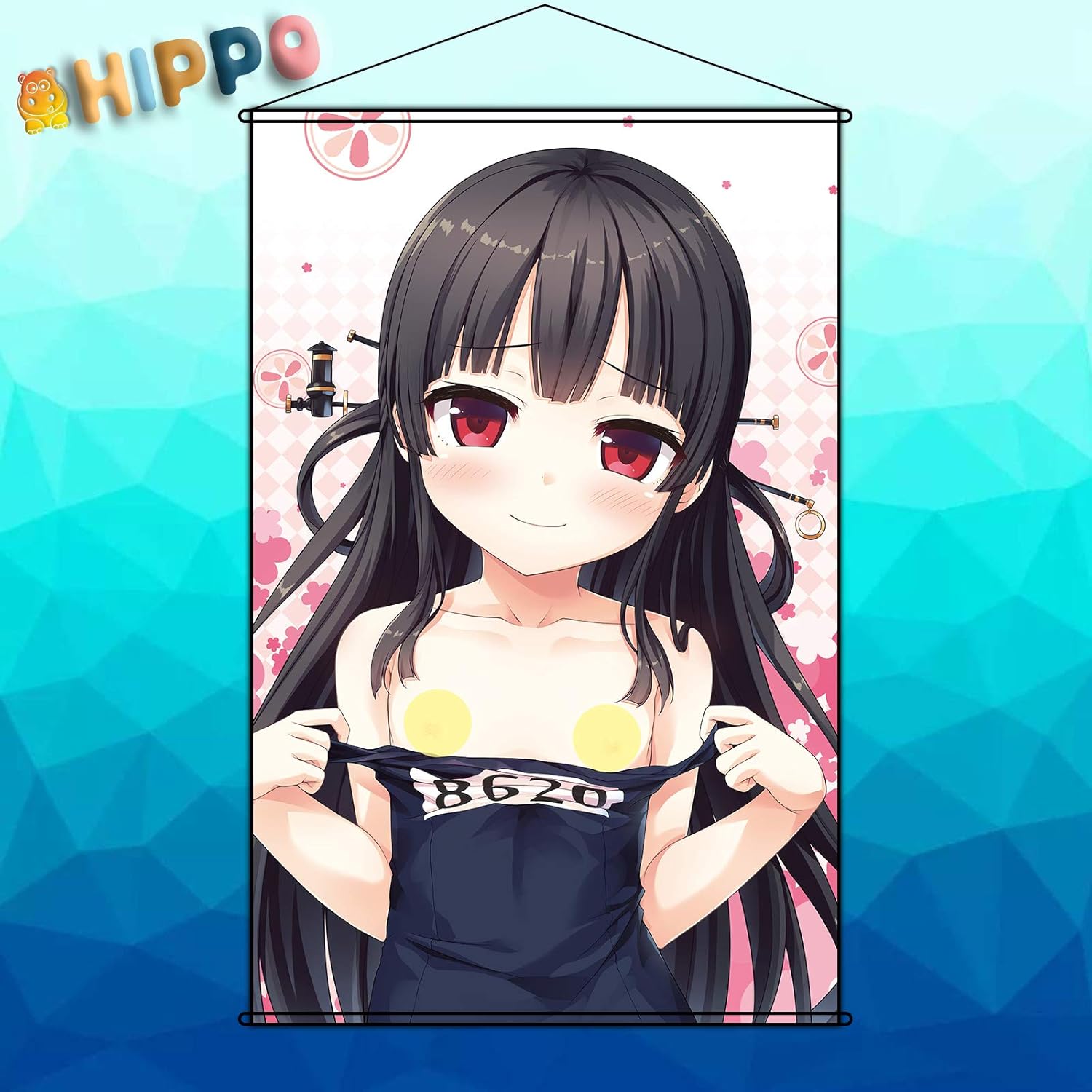 Hippo タペストリー まいてつ ハチロク ポスター 掛ける絵 約50cmx70cm B2 アニメ 萌えグッズ 通販 Amazon