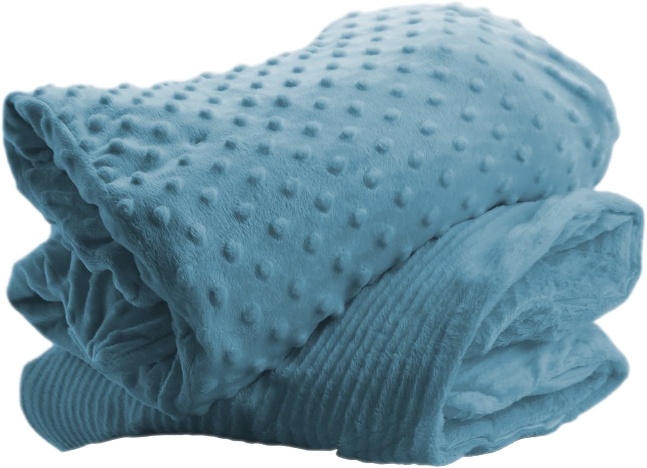 DH Beacon: Weighted (4Lbs) Sensory Lap Blanket: 12" x 36 - Calming & Relaxing, Soft, Warm & Comfortable - Machine Washable.