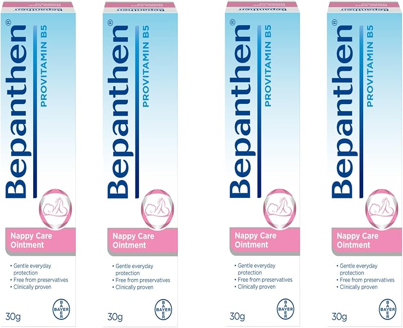 Bepanthen Nappy Care Ointment 120 g Pack of 4
