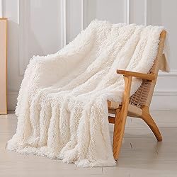 Tuddrom Decorative Extra Soft Faux Fur Blanket Twin