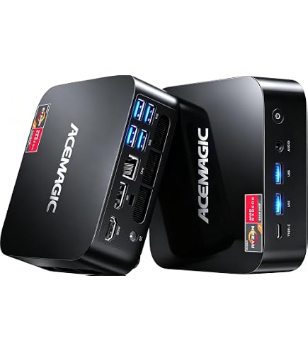 Amazon.com: ACEMAGICIAN Kron Mini K1 Mini PC Gaming, AMD Ryzen 7