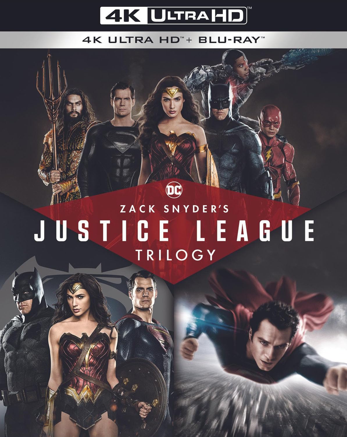 Zack Snyder's Justice League Trilogy (4K Ultra+ Blu-ray) [4K UHD] Image