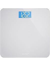 Digital Body Weight Bathroom Scale by GreaterGoods, Large Glass Top, Backlit Display, Precision Measurements (Digital Scale New)