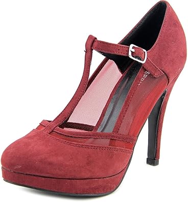 amazon burgundy heels