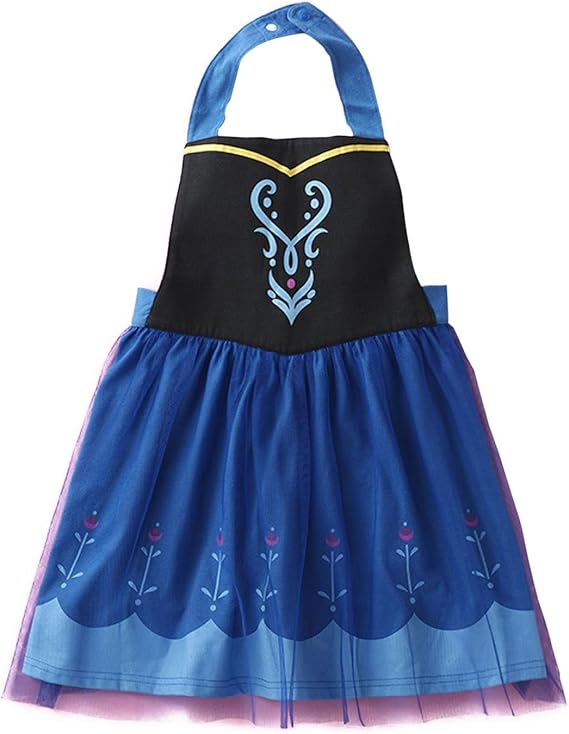 Amazon ベルメゾン ディズニー エプロン ドレス プリンセス キッズ