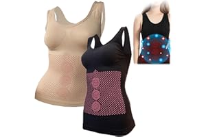ASSOYEZ IONsWear Tourmaline Sculpting Vest, 2023 New Ionic Shaping Vest for Slim Ion Energy Vest for Women’s Lower Belly Fat