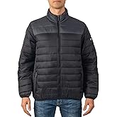 Alpine Swiss Niko Mens Puffer Jacket Down Alternate Insulated Coat Packable Water-Resistant Windproof Outerwear Zip Pockets