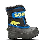 SOREL Toddler's Snow Commander Boot - Black, Super