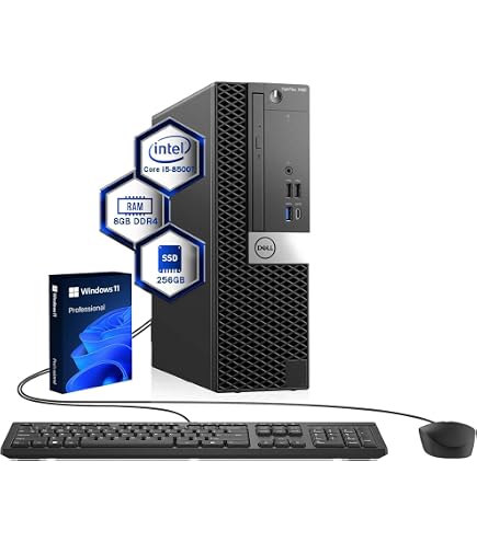 Amazon.com: Dell OP5060SFF2WR5F OptiPlex 5060 SFF Desktop Computer