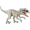 Mattel Jurassic World Camp Cretaceous Super Colossal Indominus Rex Dinosaur Toy, Action Figure at 3.5 Feet Long with Eating Feature, for Kids