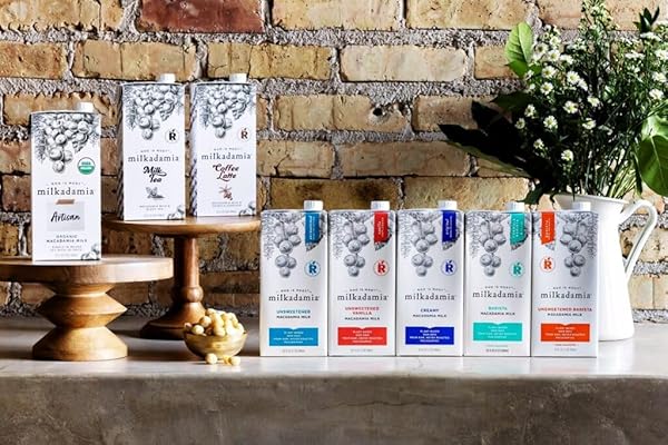 MILKADAMIA MACADAMIA MILK IN LATTE DA BARISTA – CASE OF 6 – 32 FZ