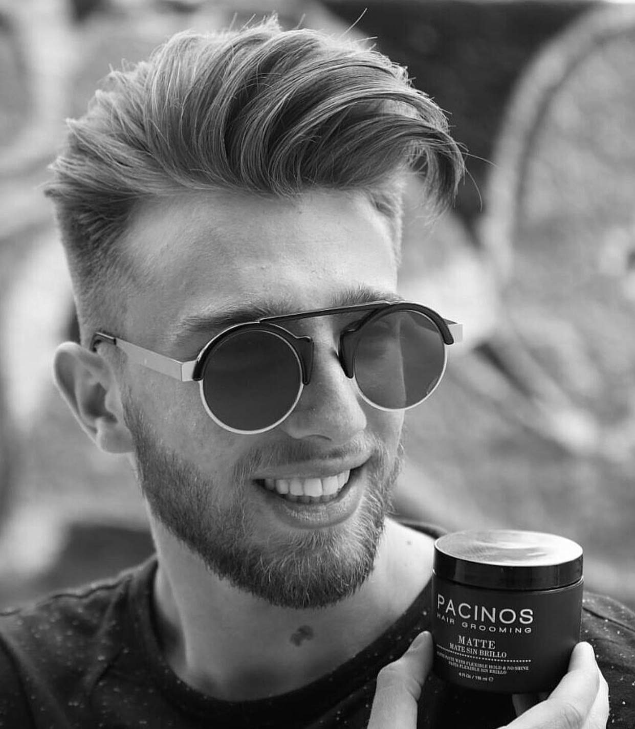 Pacinos Matte, Hair Paste with Flexible Hold & No Shine, Sculpting & Styling Wax for All Hair Types, Add Long Lasting Definition & Texture for a Natural Looking Hairstyle with No Flakes, 4 oz : Beauty