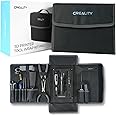Creality 3D Printer Tool Kit, 74Pcs 3D Printing Tool Wrap Kit Assembly/Removal/Filament Cutting Set 3D Printer Accessories for All FDM Printers Cleaning Finishing Printing