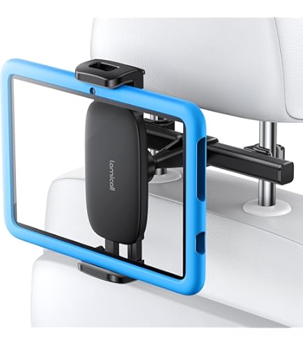 Kindle Kids Cuxwill Car Headrest Tablet Mount Holder For 4-13