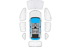 KMF Windshield Sun Shade Replacement for Hyundai Tucson Accessories 2022-2024, Side Window Sun Shade Cover Sun Visor Shield Cover,Rear Window Sunshade for Camping/Baby UV Block and Privacy Protect