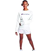 Champion womens Champion Women's Powerblend Crew, Screen Print ScriptSweatshirt