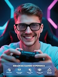 VMJFBJ Blue Light Glasses For Women/Men Computer