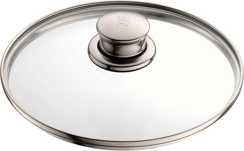 Diadem Plus - Olla 3L Ø 20cm con Tapa de Cristal, Acero Inoxidable Cromargan Ain Revestimiento Antiadherente, Apta para Lavavajillas