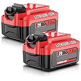Bonadget New 7.0Ah 2PACK for Craftsman 20V Battery for Craftsman V20 Battery CMCB205 CMCB202 CMCB204 CMCB206 Tool Battery Replacement Lithium-ion
