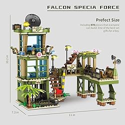 City Military Base Building Block, Compatible with