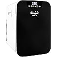 Cooluli 20 Liter Mini Fridge with Temperature Control - Black on Fridge.com