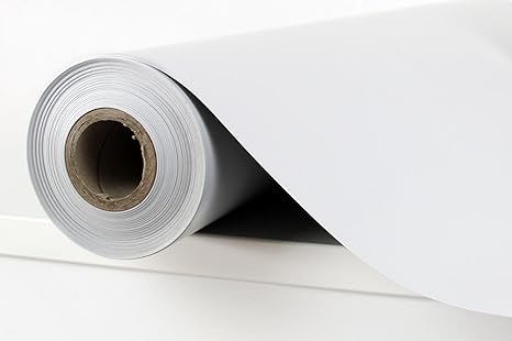 1 Rolle PVC-Folie, in hellgrau / Variantenangebot (12,50qm / 1,0m x 12,5m)