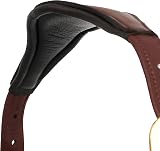 LeMieux Anatomic Headcollar Brown Padded Leather & Metal Fittings Full view 3