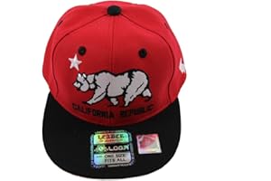 L.O.G.A. Kid's Youth California Republic Snapback Cap