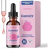 JoySpring Calmify Magnesium Citrate Liquid for Kids - Sugar-Free, Gluten-Free Calming Supplement with Chamomile - Natural Support for Kids & Teens (1 fl oz) 30 Servings
