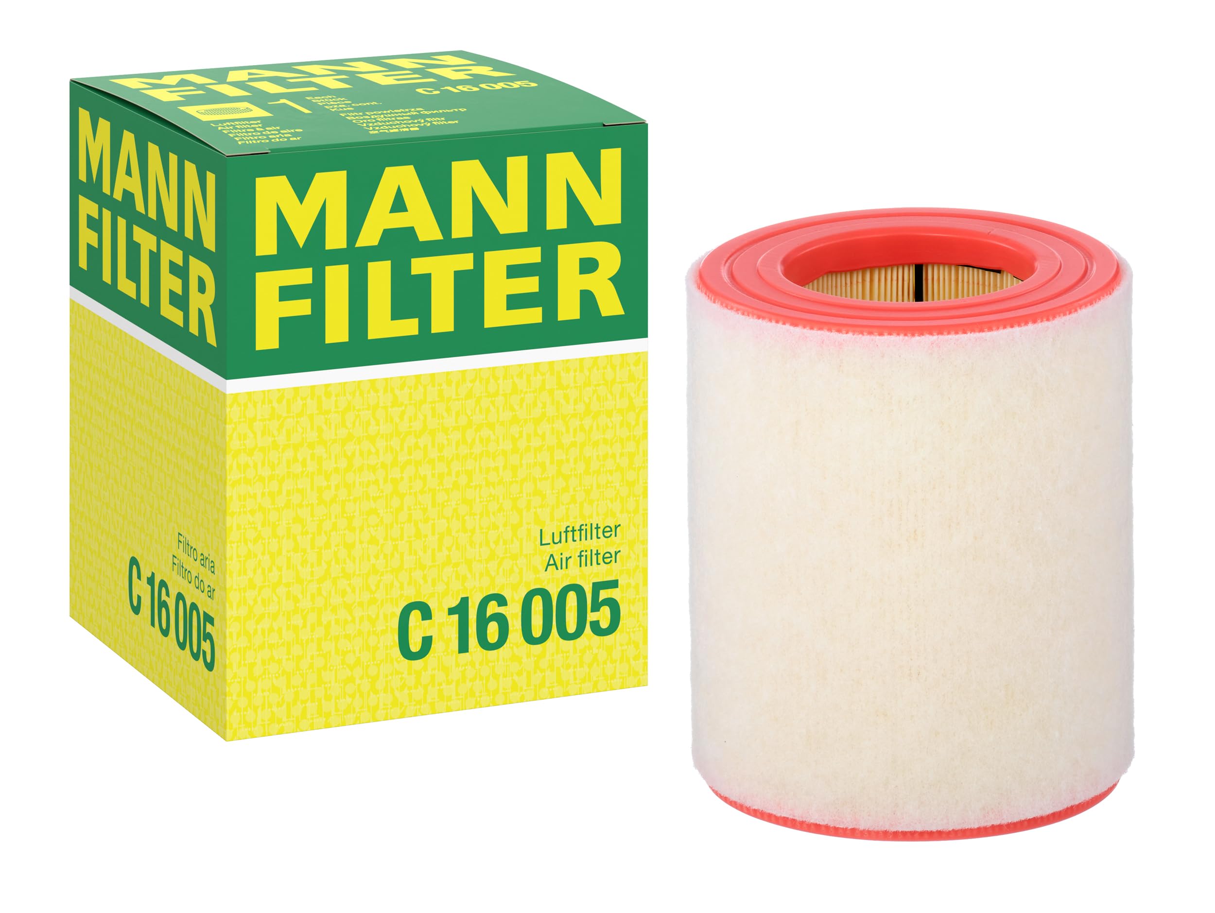 MANN-FILTER C 16 005 Air Filter - for Cars + Transporters