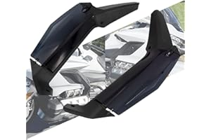HCmotorku Adjustable Air Deflectors Side Fairing Wing Shield Fit for Honda Gold Wing GL1800 2018-2024