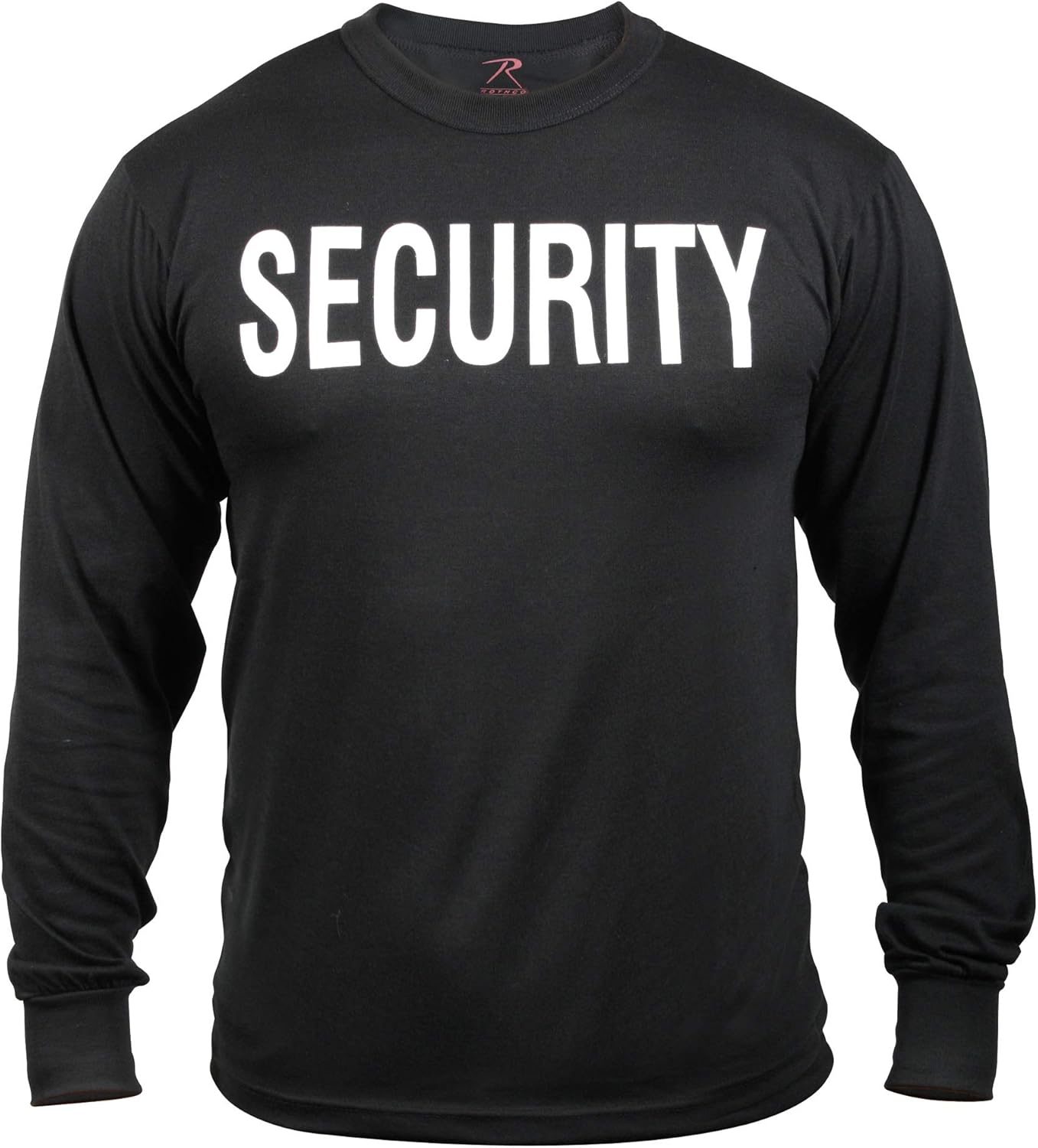 Rothco 2-Sided Security Long Sleeve T-Shirt : Clothing