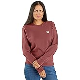 Carhartt Women's Relaxed Fit Midweight French Terry Crewneck Sweatshirt