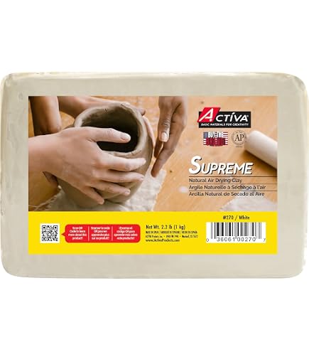 thumbnail image 2 of AMACO Gray Air Dry Clay, 25lb. | Michaels 2 of 10