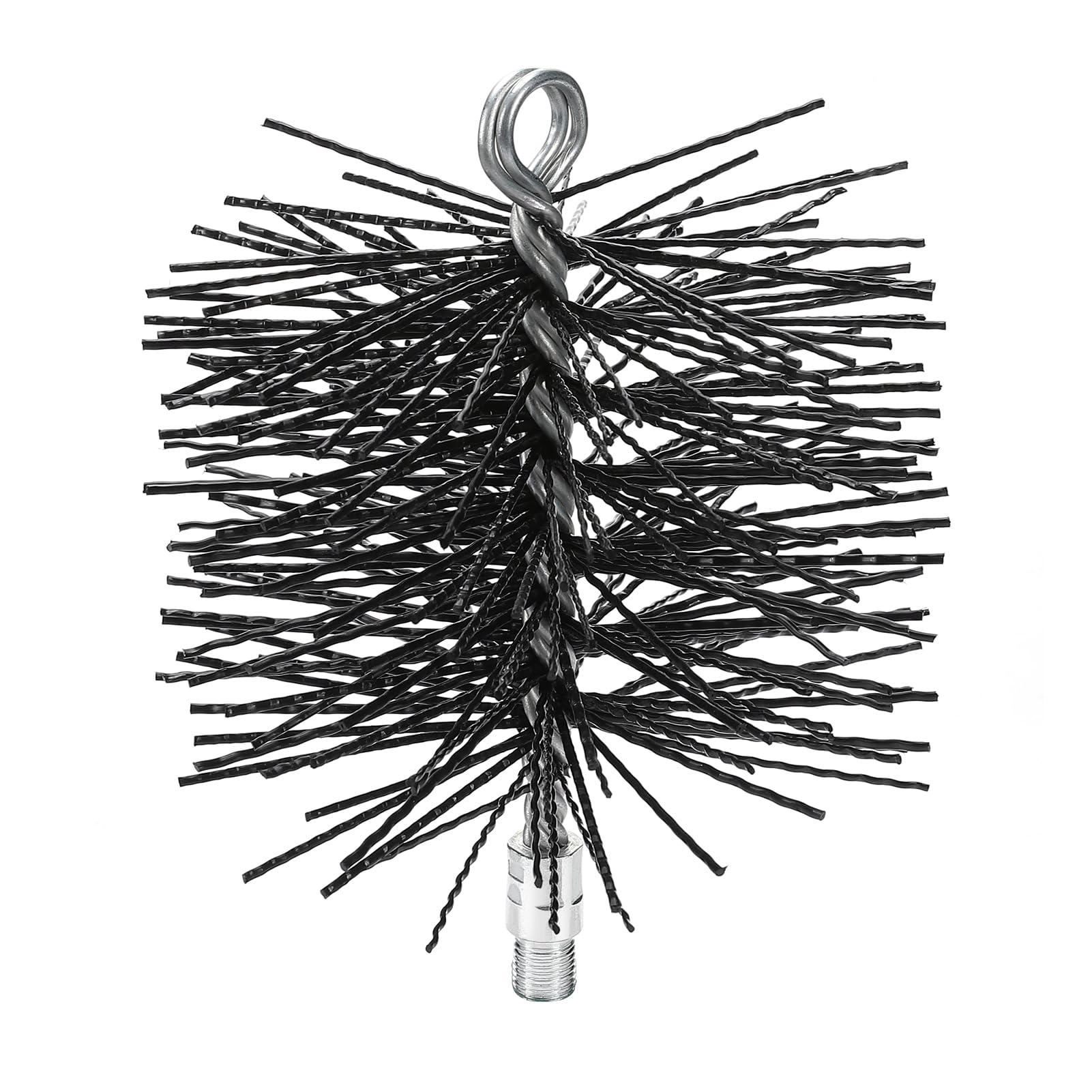 Photo 1 of Chimney Cleaning Brush with Standard 1/4" NPT End Fitting- 6 Inch Fiberglass Chimney Brush for Cleaning Chimney Hearth Fireplace