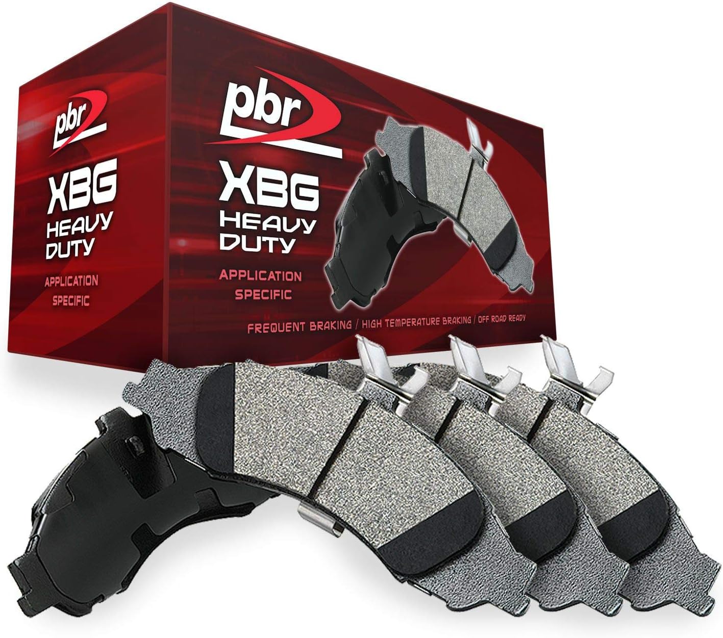 Front PBR XBG Brake Pads -Semi Metallic Brake Pad Compound 3214-1770-00