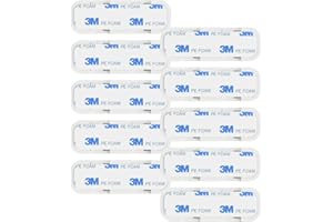 SECURITY SENSOR SPACERS Simplisafe Entry Sensor Adhesive | Mounting Tape for Simplisafe Door, Entry, and Contact Sensors | Easy Mount, No Cutting, Peel and Stick (10 Pack Sensor Magnet Side Only)