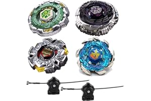 TER REVIN Burst Battle Metal Fusion Turbo Evolution Set with 4D Launcher Set Toys for Prime Boys Pegasus Battling Top